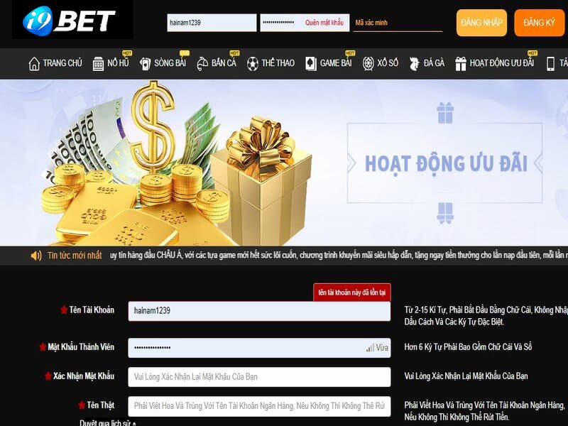 Các bước đăng nhập nhà cái i9bet trên trên điện thoại di động